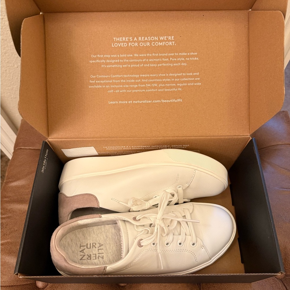 Naturalizer Morrison Sneakers - White/Turtle Dove